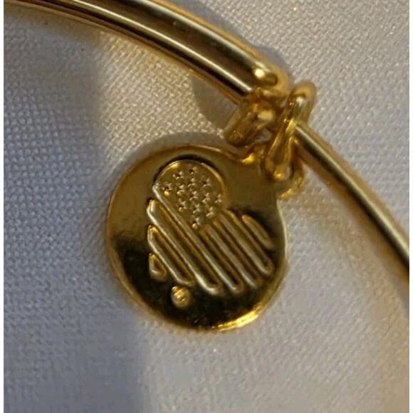 3 Inch Expandable Gold Tone 2016 Alex And Ani Path Of Life Charm Bracelet - Picture 4 of 11